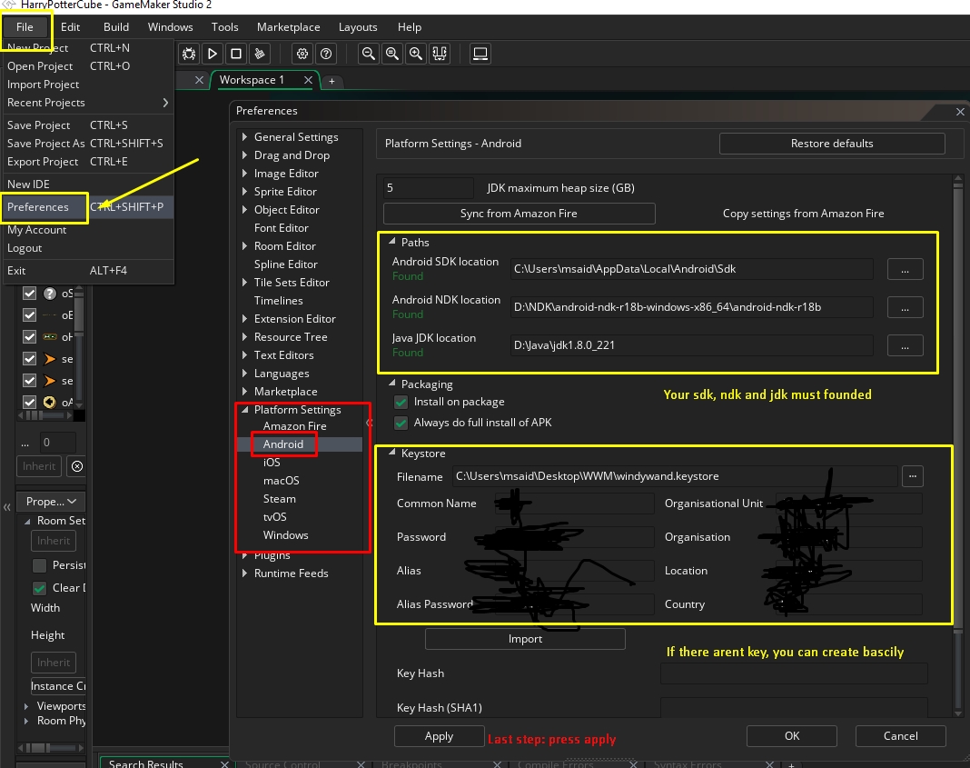 gamemaker studio 2 macros